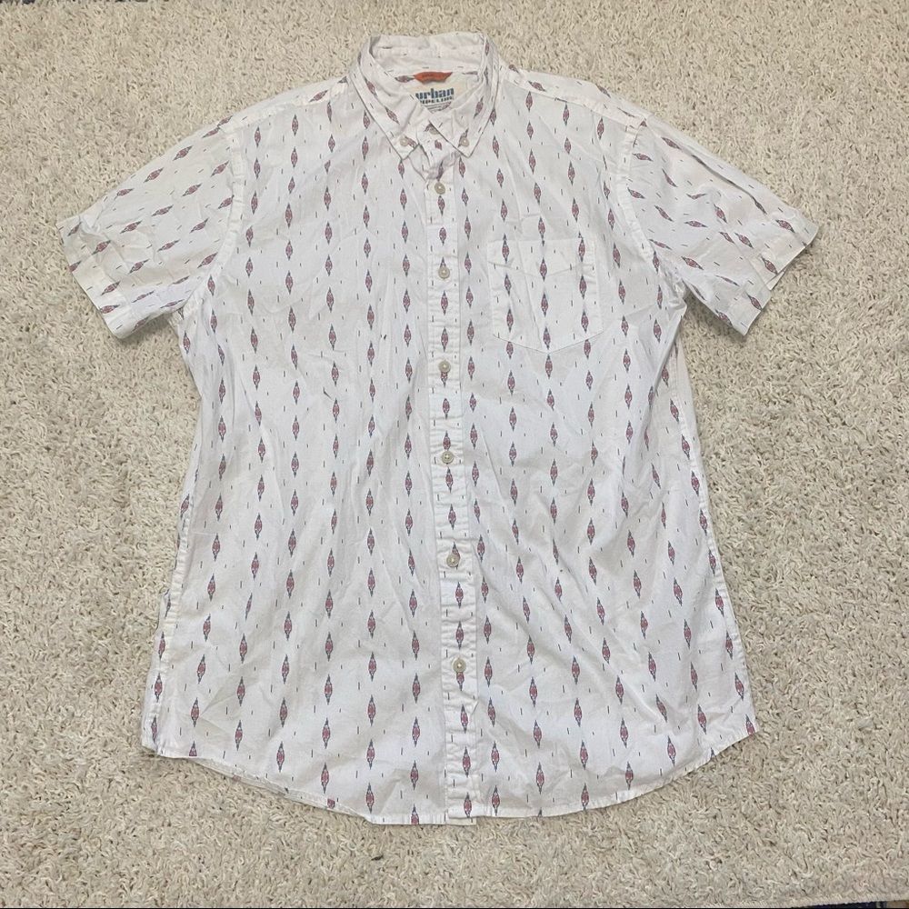 Urban Pipeline Maxflex Southwest Button Down Shirt - image 2